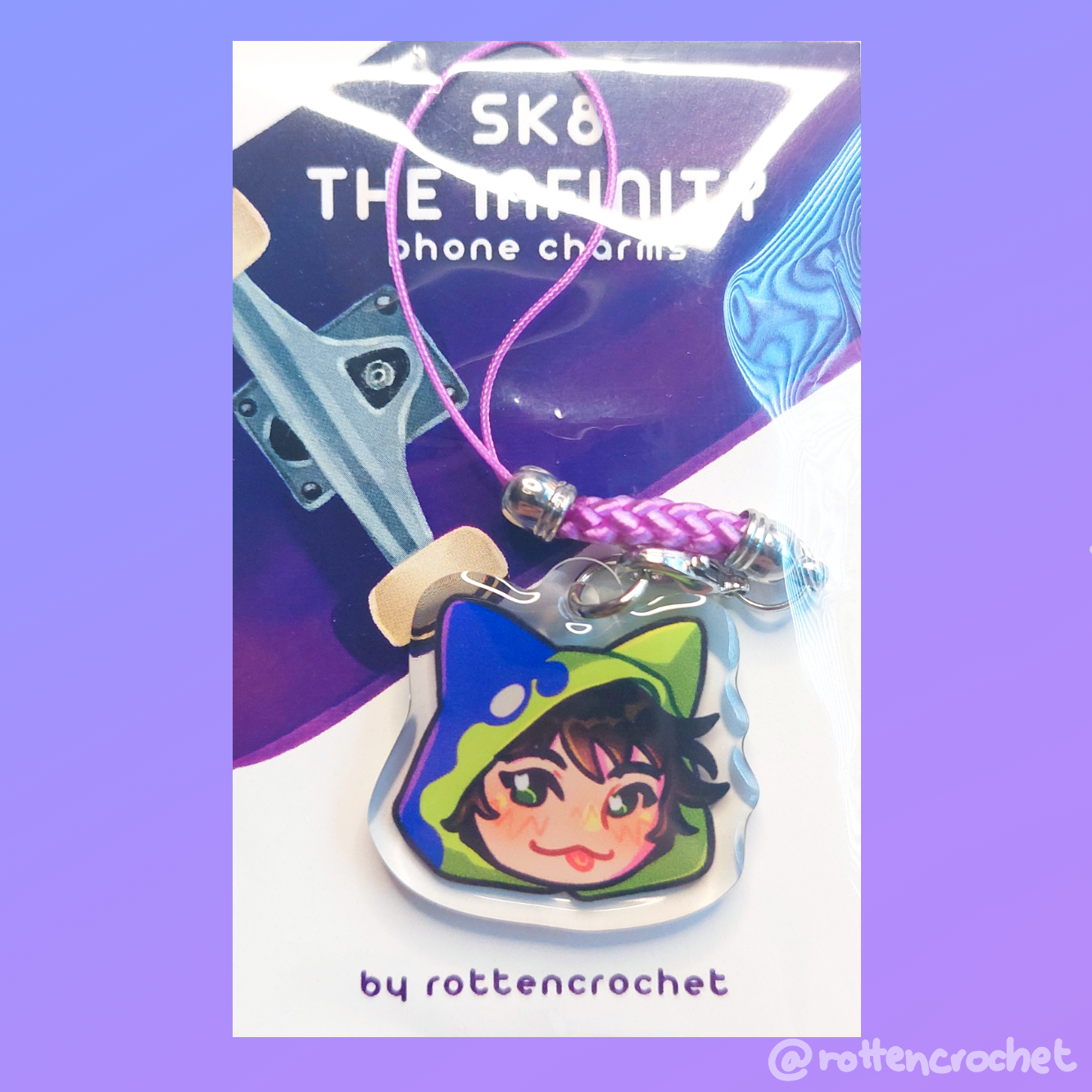 Sk8! the infinity phone charms