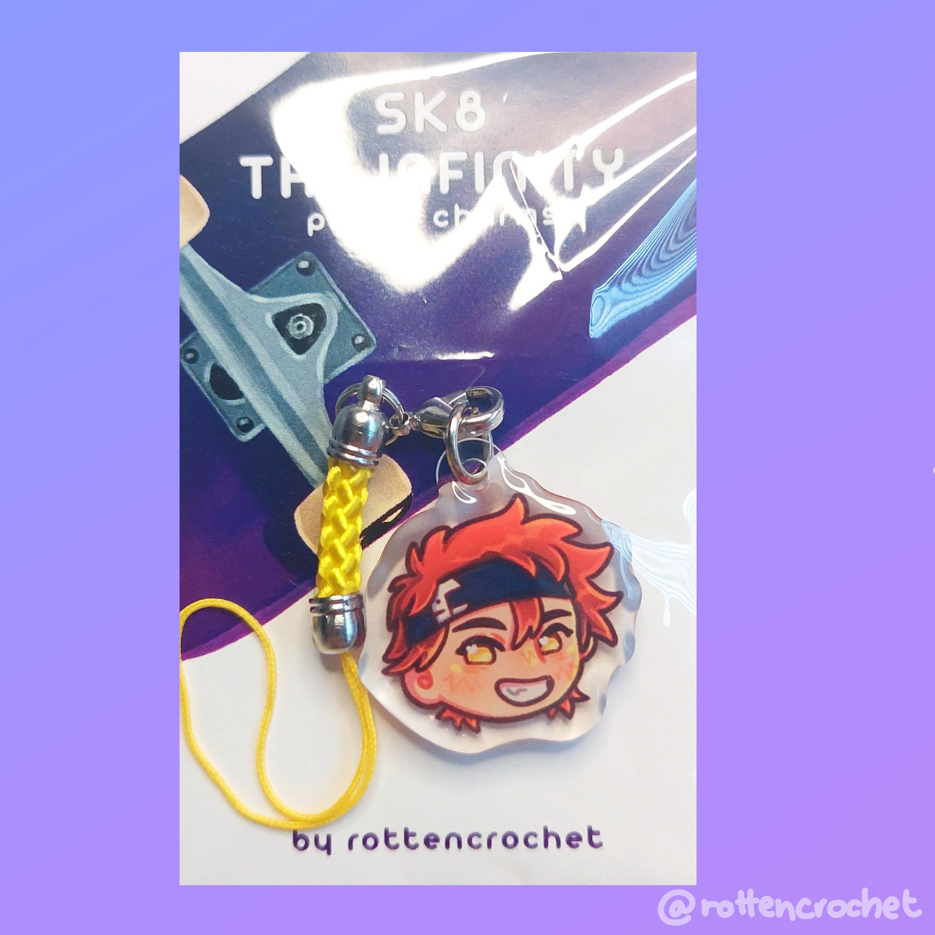 Sk8! the infinity phone charms