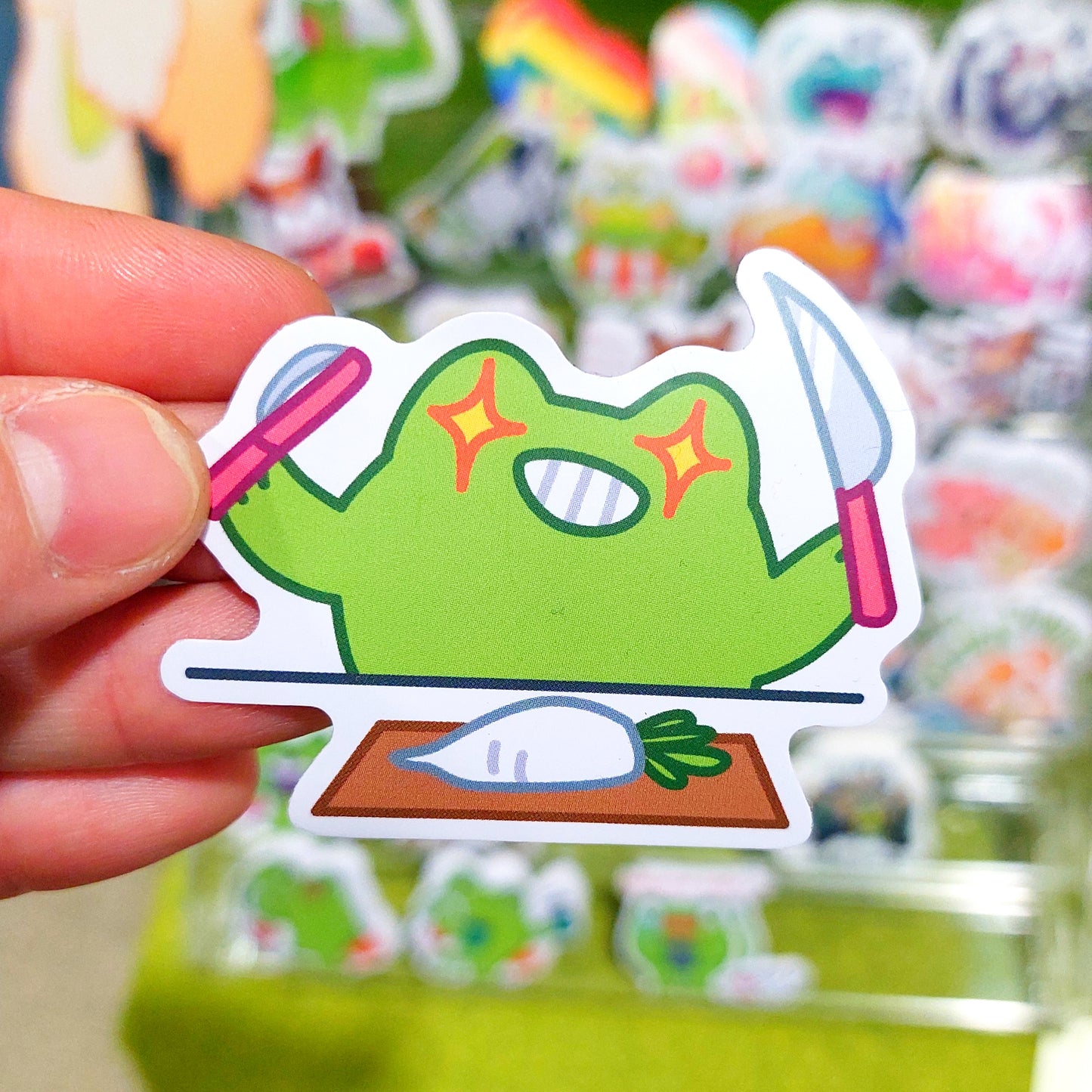 cooking frog