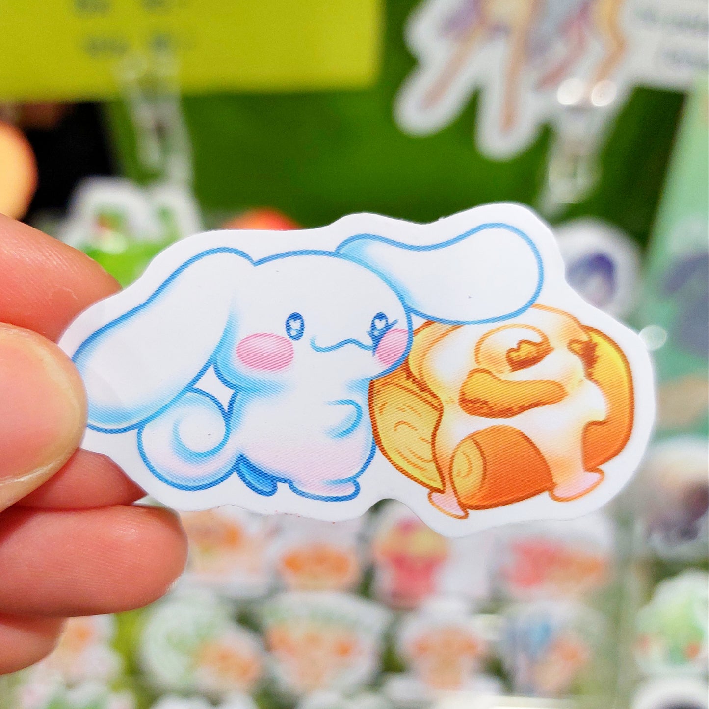 cinnamon roll sticker