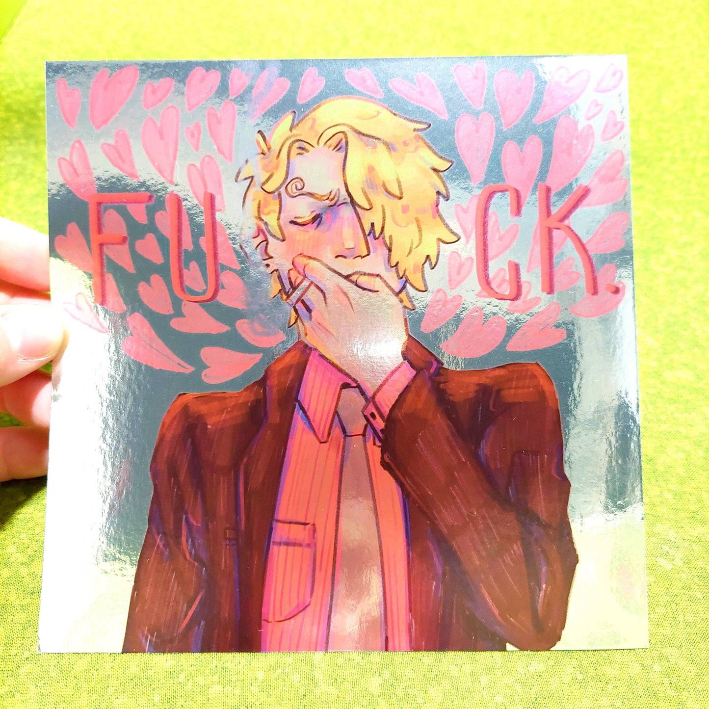loverboy sanji reflective print