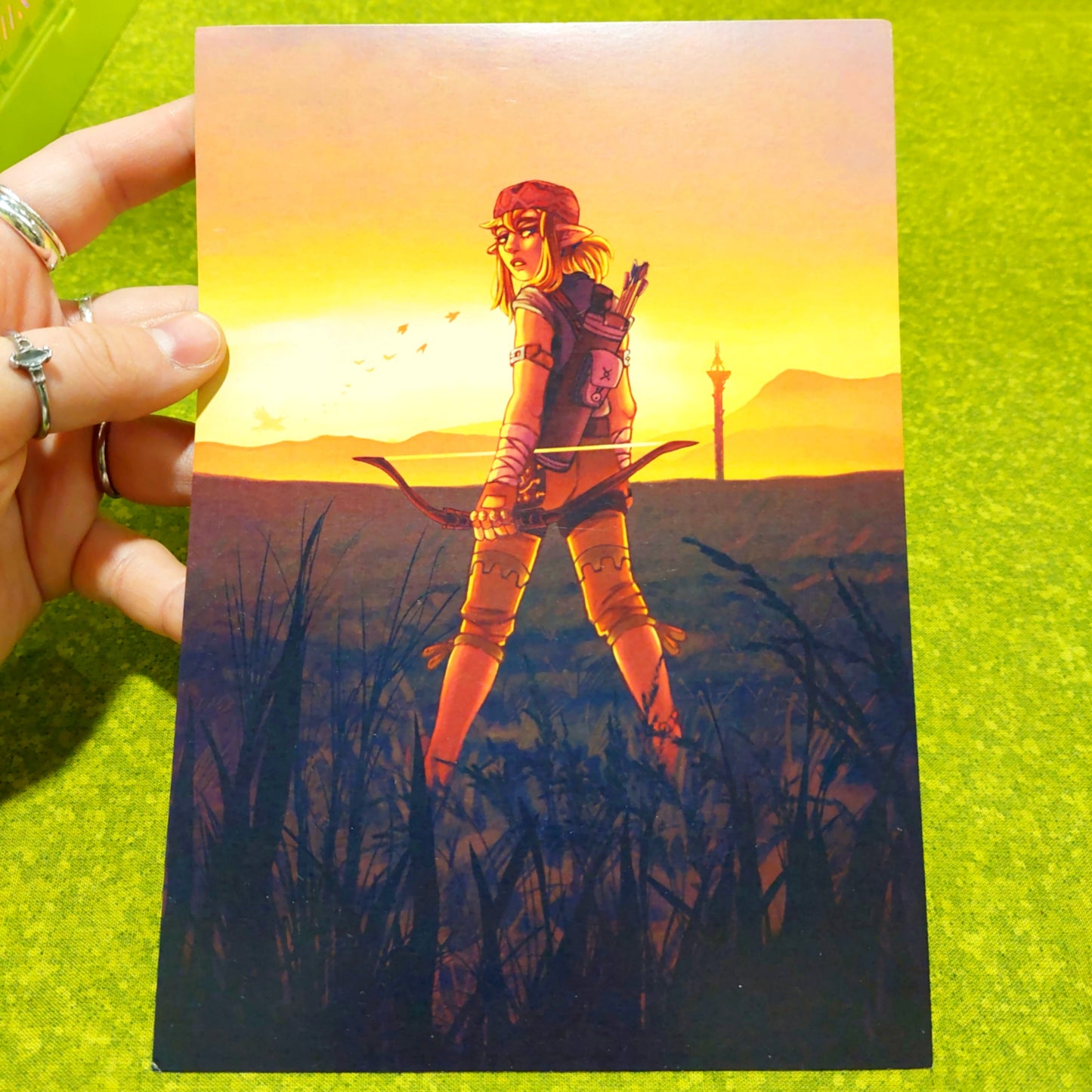 searching hero print