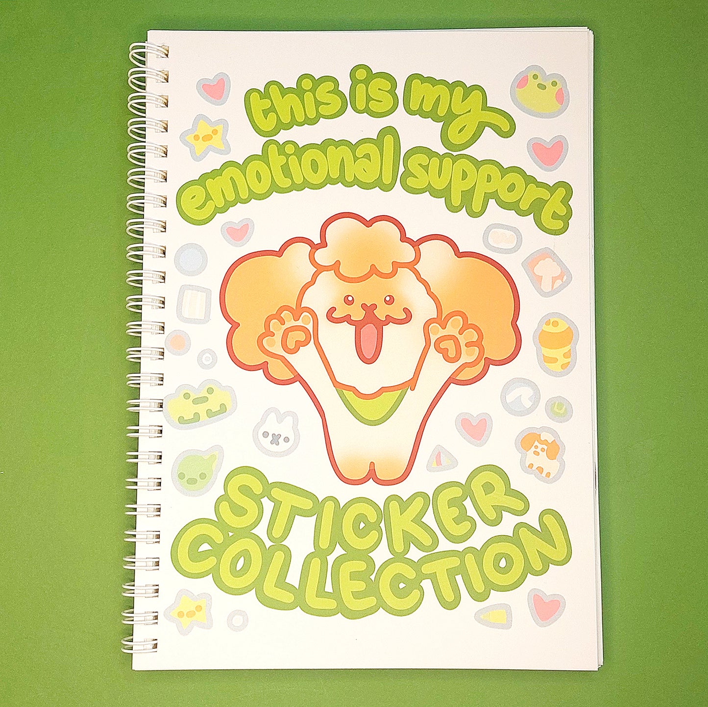 emotional support sticker book