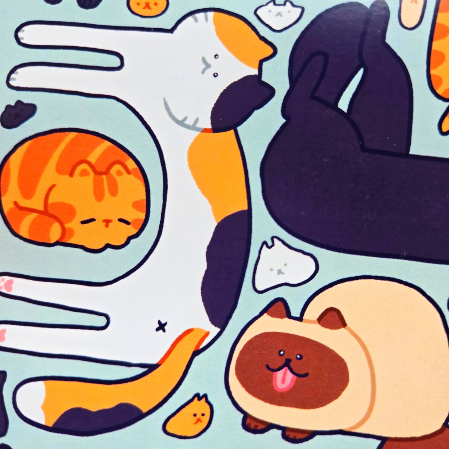 cat tetris print