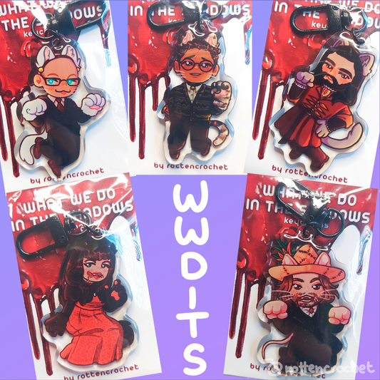 WWDITS kitty keychains