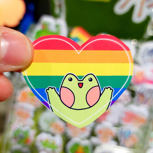 pride frog stickers