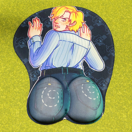 sanji mouse pad with wrist support