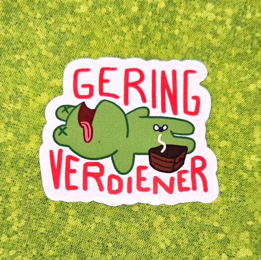 geringverdiener sticker