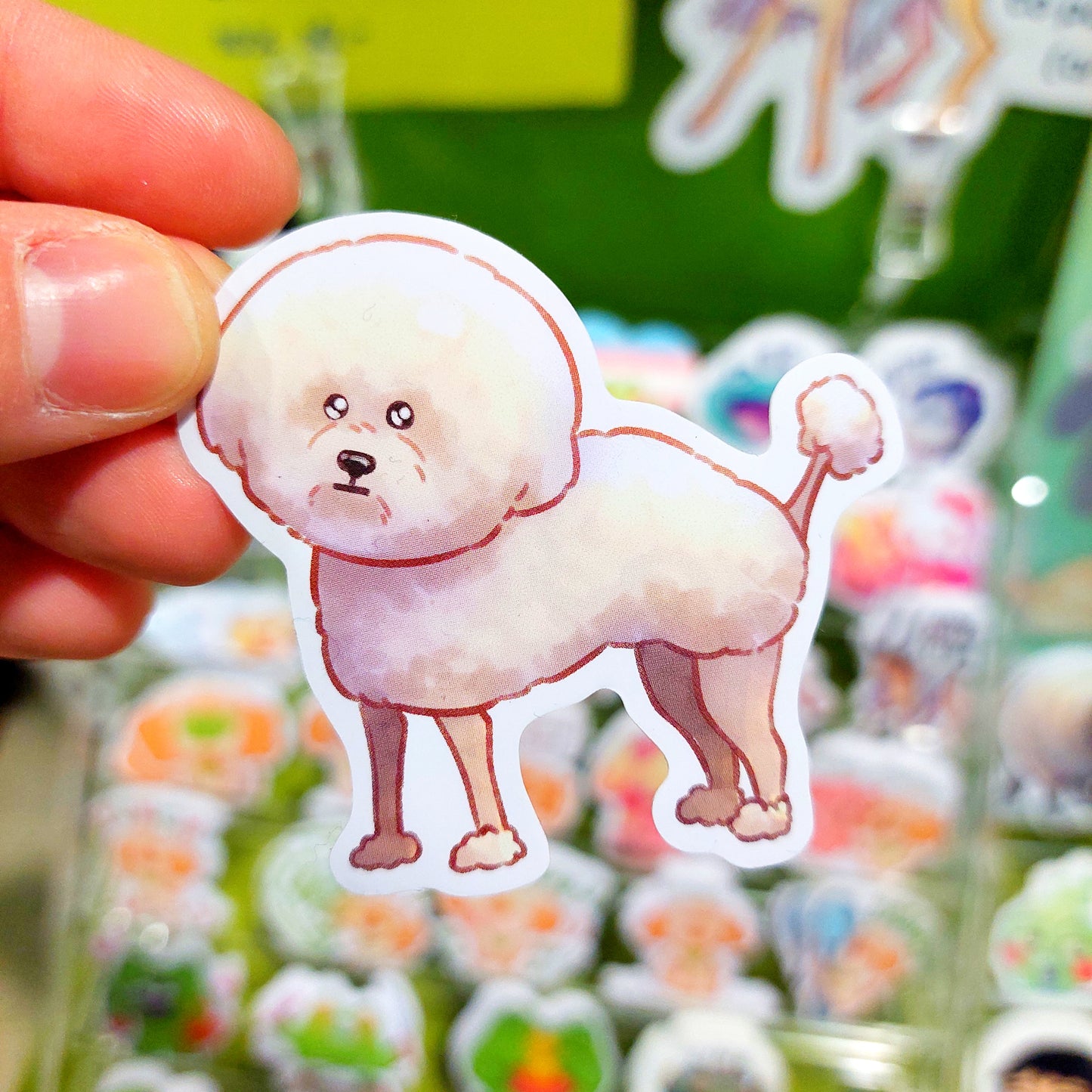 melon dog sticker