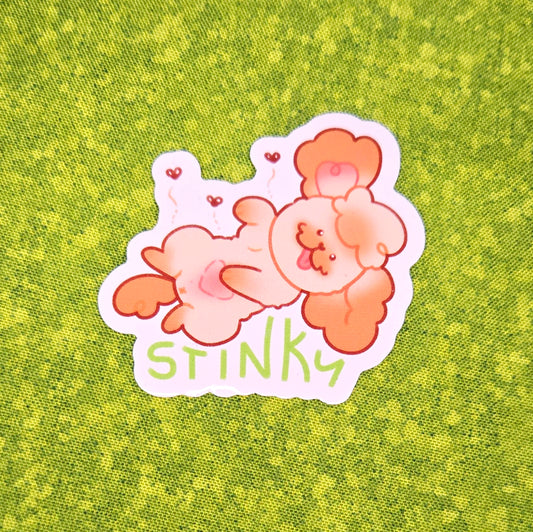 stinky sticker